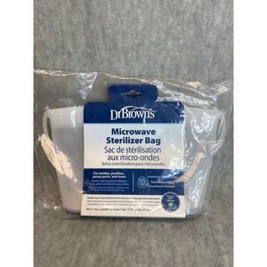 Dr. Brown's‎ Microwave Steam Sterilizer Bag for Bottles Pacifiers NEW